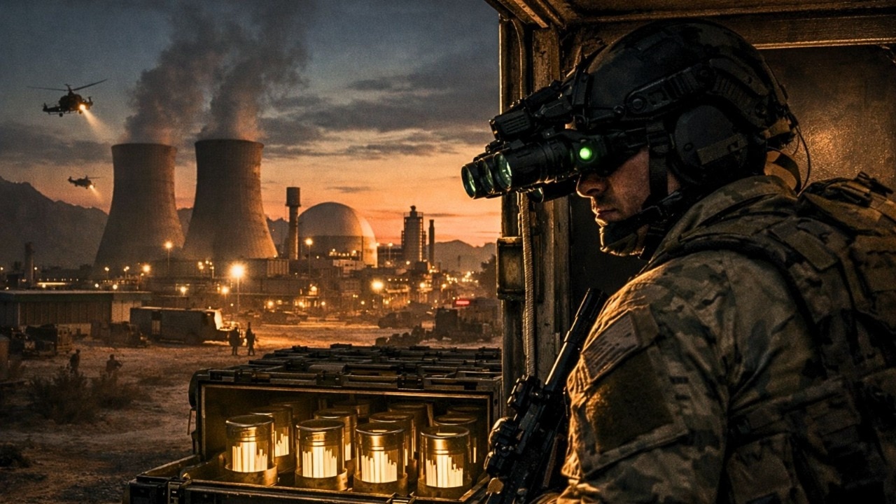 Was US airman rescue a cover for special ops to extract uranium from Iran?