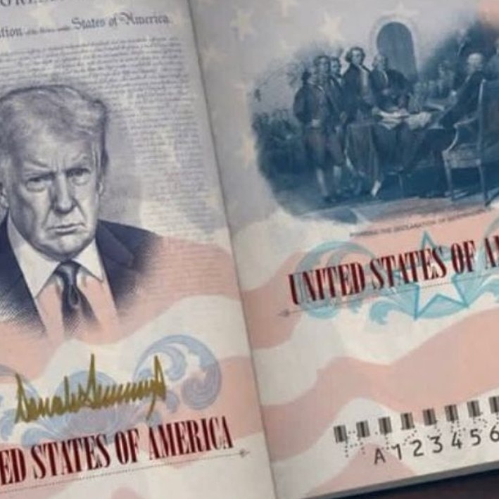 US to issue commemorative passports featuring Trump’s image for America250