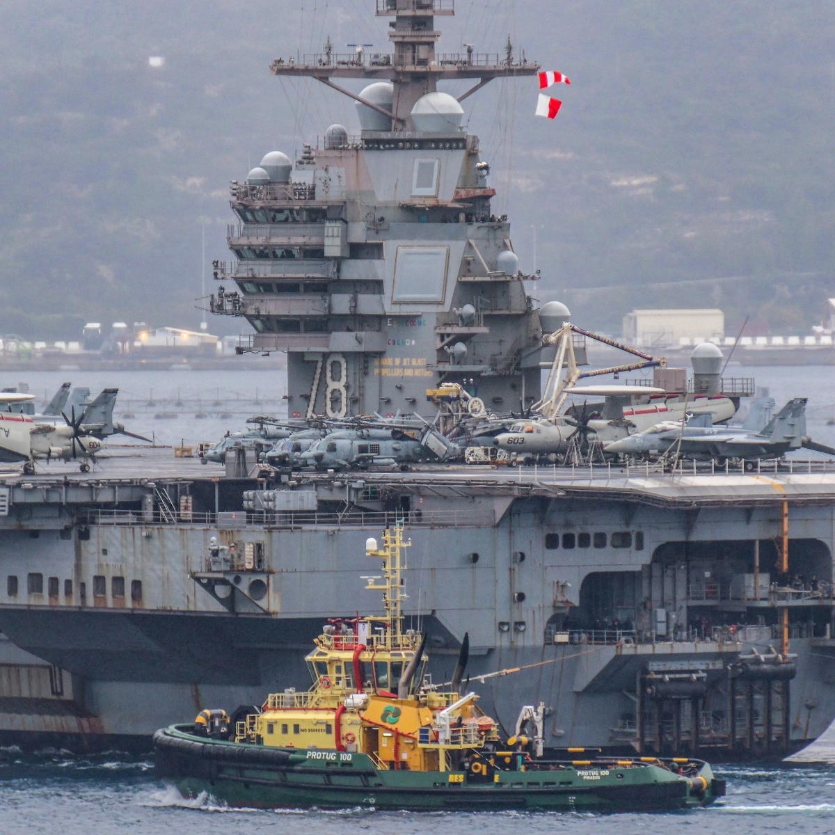 World’s largest aircraft carrier to return to US after record 300-day deployment
