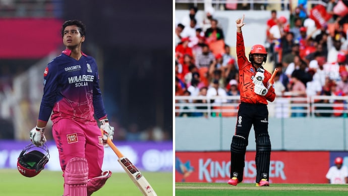 Vaibhav Sooryavanshi has been in hot form in the IPL while Abhishek Sharma is just finding his groove. (Image: Reuters) Vaibhav Sooryavanshi, Abhishek Sharma