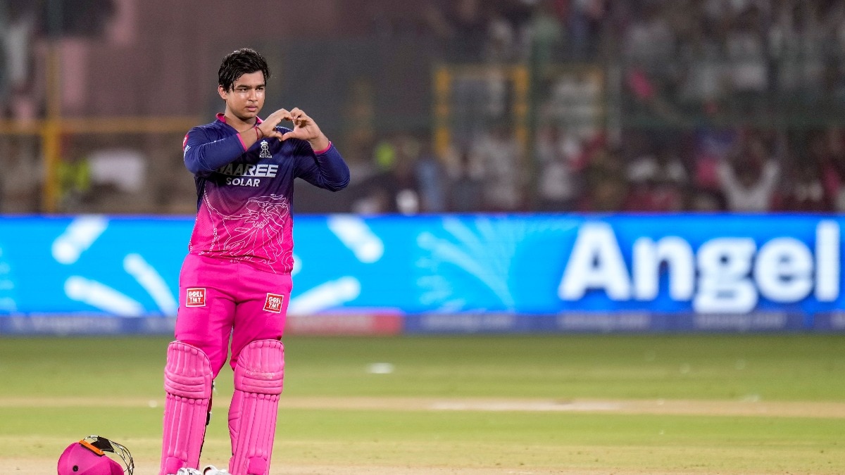 Sooryavanshi has scored 357 runs in first 8 matches of IPL 2026. (Courtesy: PTI) Vaibhav Sooryavanshi
