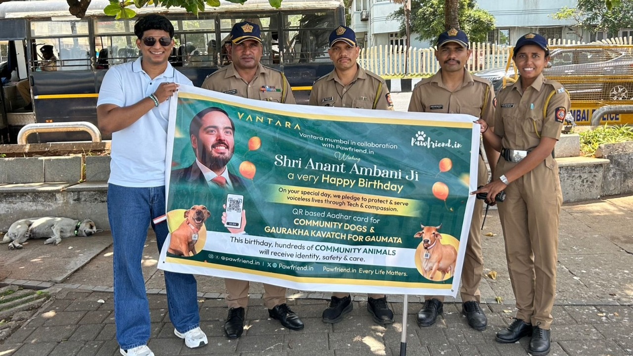 Vantara Mumbai and Pawfriend roll out QR Aadhaar for animals with BMC. Know More
