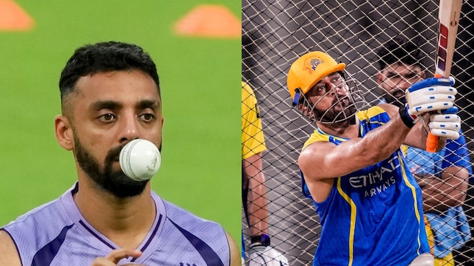 Varun Chakravarthy returns for KKR in Chennai. (PTI Photo) Varun Chakravarthy