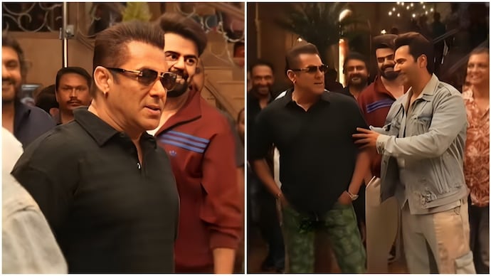 Varun Dhawan feels nervous while dancing with 'Kunwara' Salman on the sets of Hai Jawaani, watch BTS. Varun Dhawan feels nervous while dancing with 'Kunwara' Salman on the sets of Hai Jawaani, watch BTS.