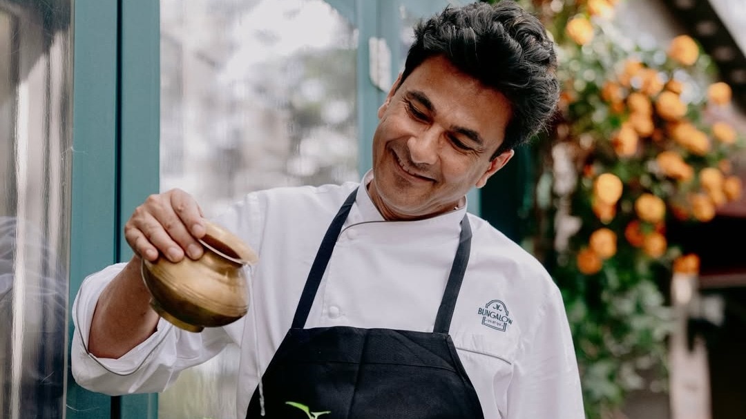 Vikas Khanna, who previously helmed the Michelin-starred Junoon, said the honour also felt like a tribute to his late sister. (Photo: Instagram) Vikas Khanna, who previously helmed the Michelin-starred Junoon, said the honour also felt like a tribute to his late sister