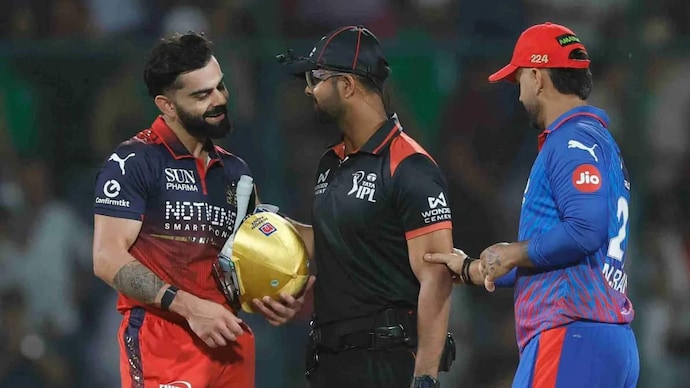 Kohli and Ajitesh sharef a breif chat after the match. (Photo: X/BCCI)