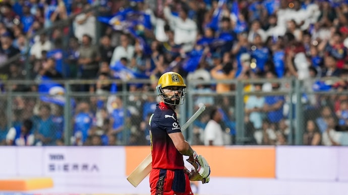 Kohli didn't come out to field for RCB (Courtesy: PTI) Virat Kohli