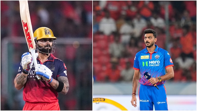 Virat Kohli will be in focus as Delhi Capitals host RCB on Monday (PTI Photos) Virat Kohli