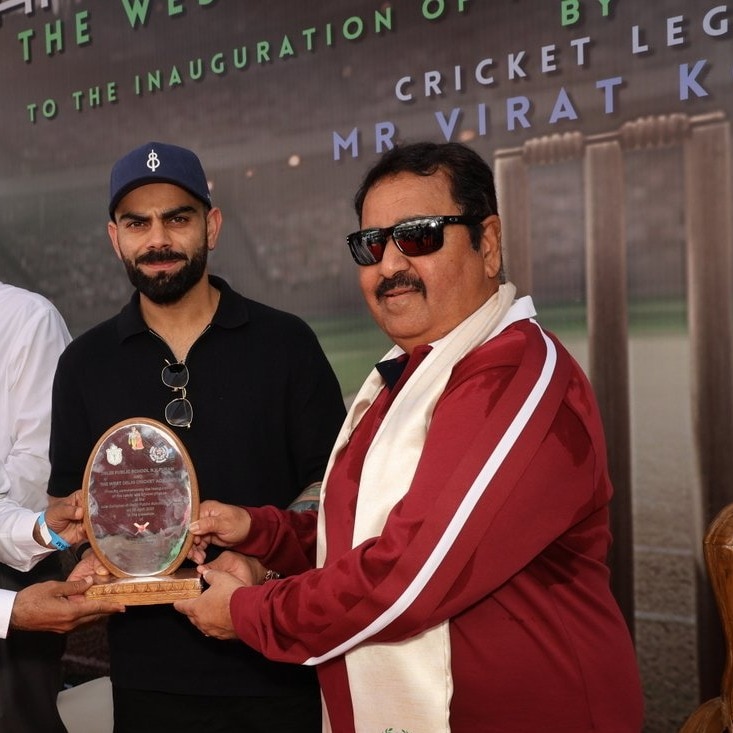 Even in IPL rush, Virat Kohli makes time for childhood coach, inaugurates his academy