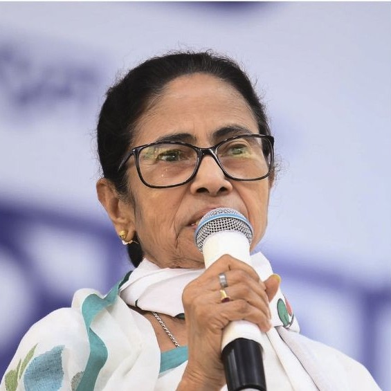 Angry Mamata Banerjee walks off stage over noise from BJP rally 100 metres away