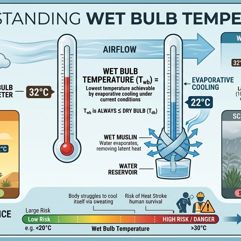 What is wet-bulb temperature? Why is it India's deadliest risk amid heatwave?