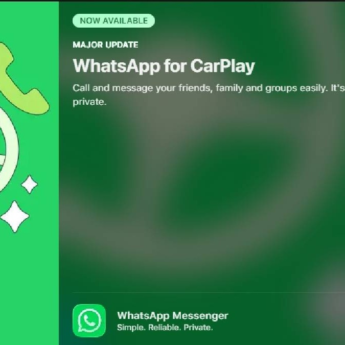 WhatsApp for CarPlay gets native calling and messaging features, details here