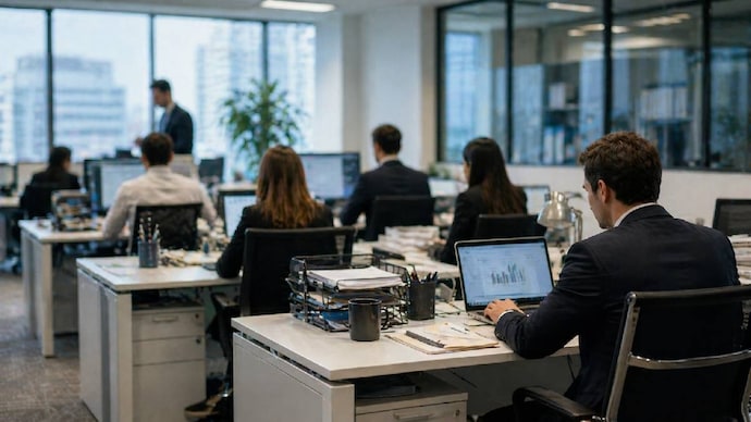 White-collar jobs decline after years of steady growth. (Photo: Representational image, generated from AI)