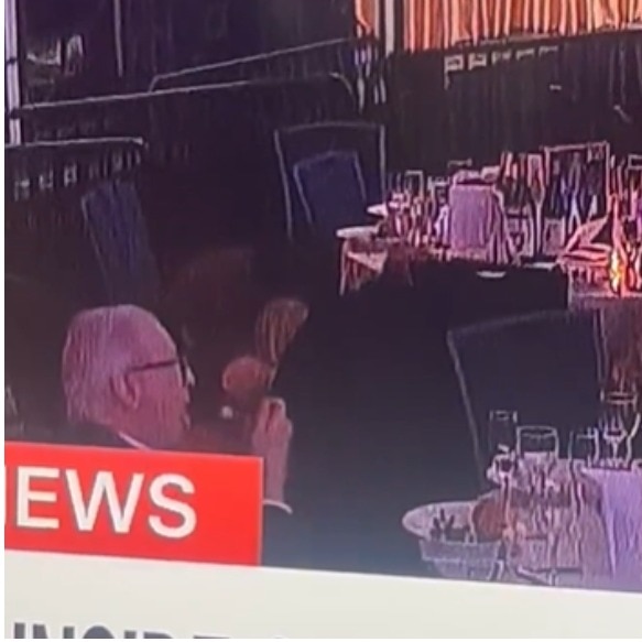 Man stays seated, eats as gunshot scare sparks chaos at White House dinner