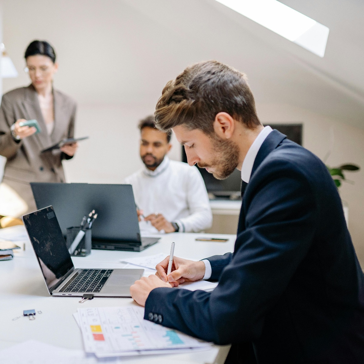 Who are middle managers being laid off in tech and what do they do?