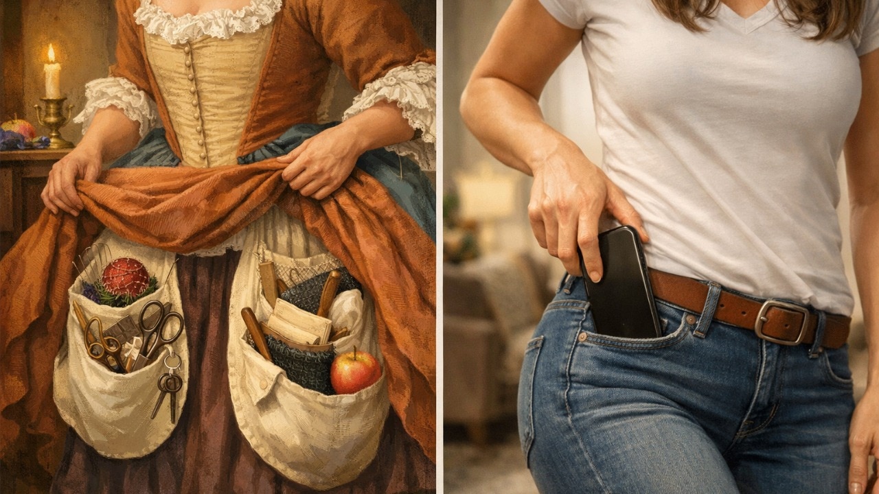 Women and the pocket gap: How fashion shrank storage and sold handbags