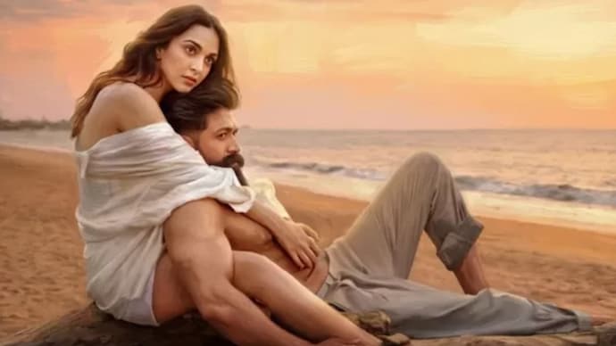 Yash discusses the story of Toxic (Kiara Advani and Yash on the poster of Toxic: A Fairytale for Grown-ups) Yash shares details of Toxic story, says it reflects deep emotions, dilemmas