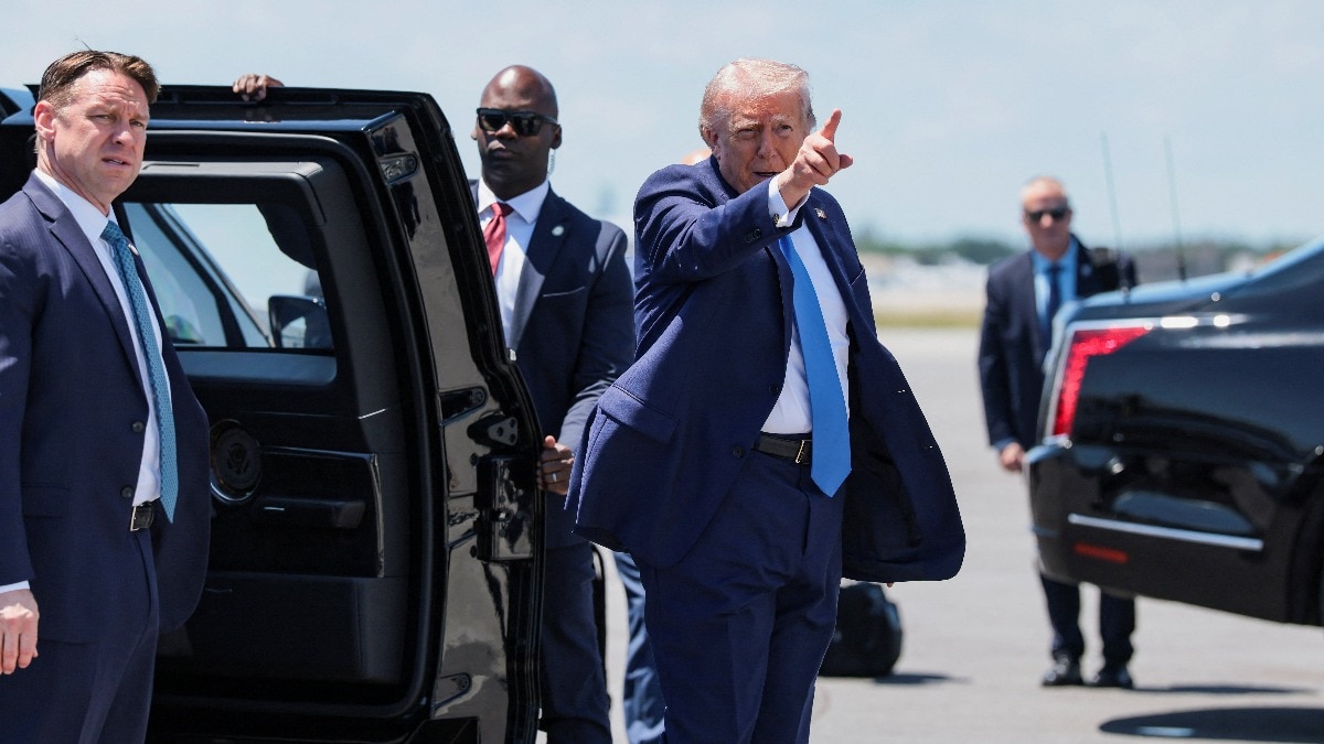 You're a disgrace: Trump berates journalist for quoting gala dinner shooter's note