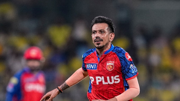 Yuzvendra Chahal features in our Play of the Day in CSK vs PBKS. (PTI Photo) Yuzvendra Chahal