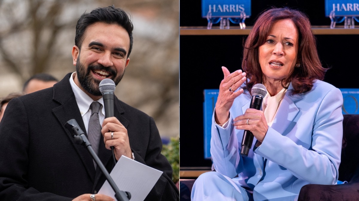What did Mamdani say when asked about Kamala Harris and US Presidential race?