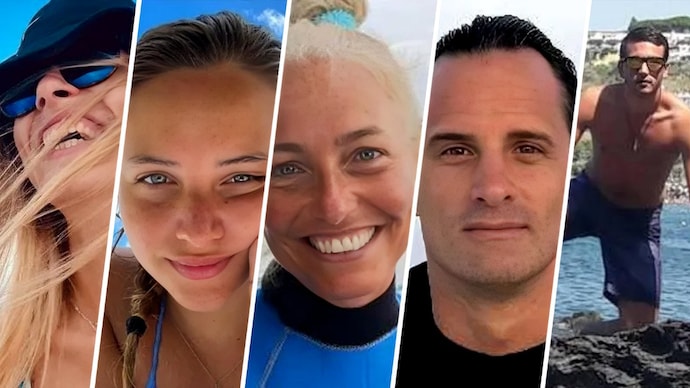 The Maldivian government has identified the victims as Monica Montefalcone, Giorgia Sommacal, Federico Gualtieri, Muriel Oddenino and Gianluca Benedetti. (Photos: Social Media) 5 Italian divers die in Maldives