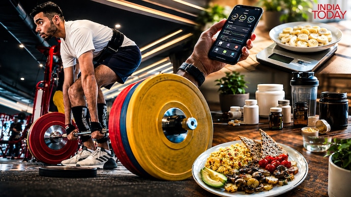 Health nerds measure wellness each day through sleep scores, recovery data, calorie counts and heart-rate metrics. a day in life of heath nerds