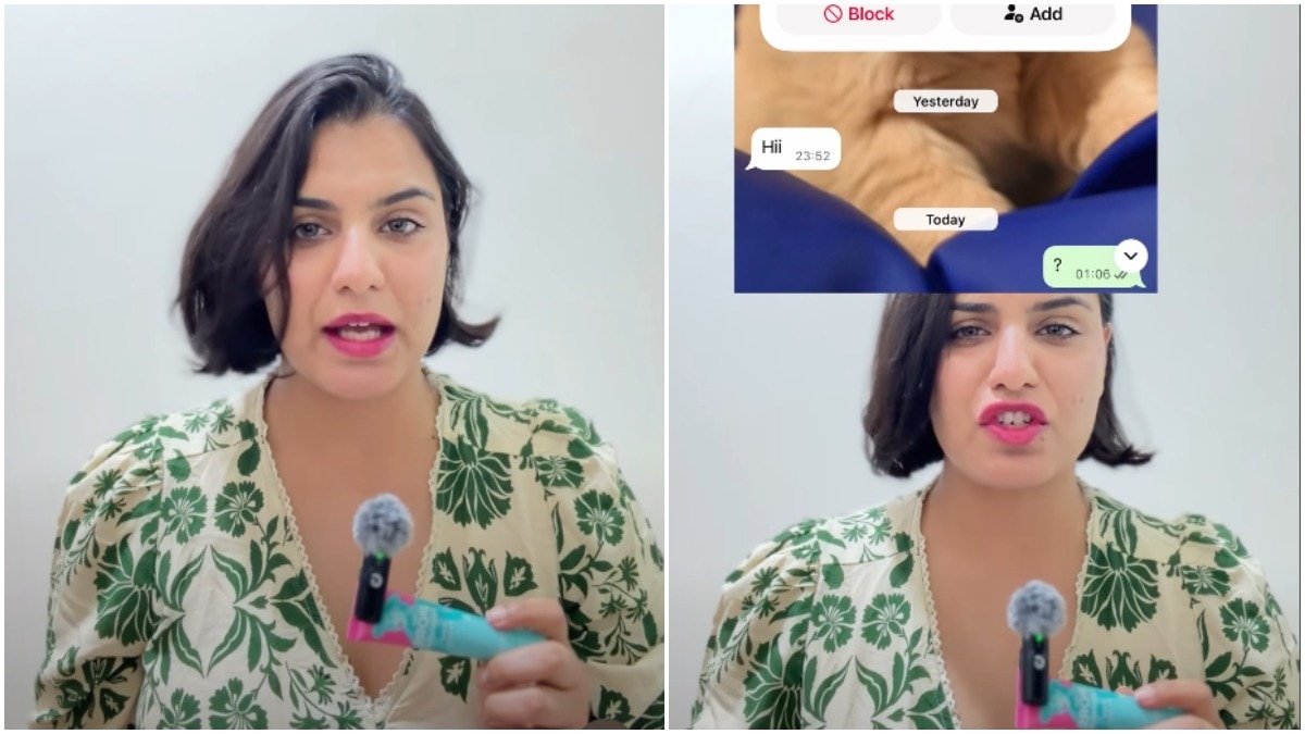 A woman's video about getting late-night texts from a restaurant staff in Pune has sparked privacy concerns. (Photo: Instagram) A woman's video about getting late-night texts from a restaurant staff in Pune has sparked privacy concerns. (Photo: Instagram)