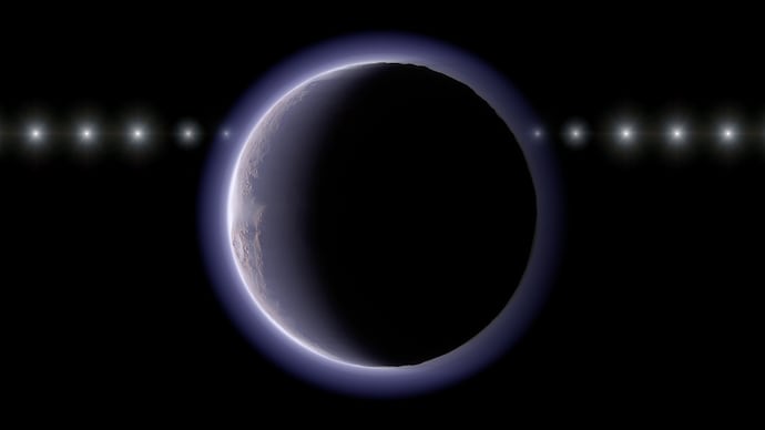 This image shows an artist’s impression of the trans-Neptunian object. (Photo: AP) This image shows an artist’s impression of the trans-Neptunian object. (Photo: AP)