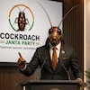 Abhijeet Dipke launched Cockroach Janta Party.
