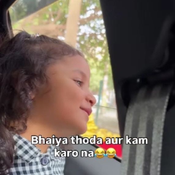Adorable little girl bargaining for litchis with vendor leaves internet smiling