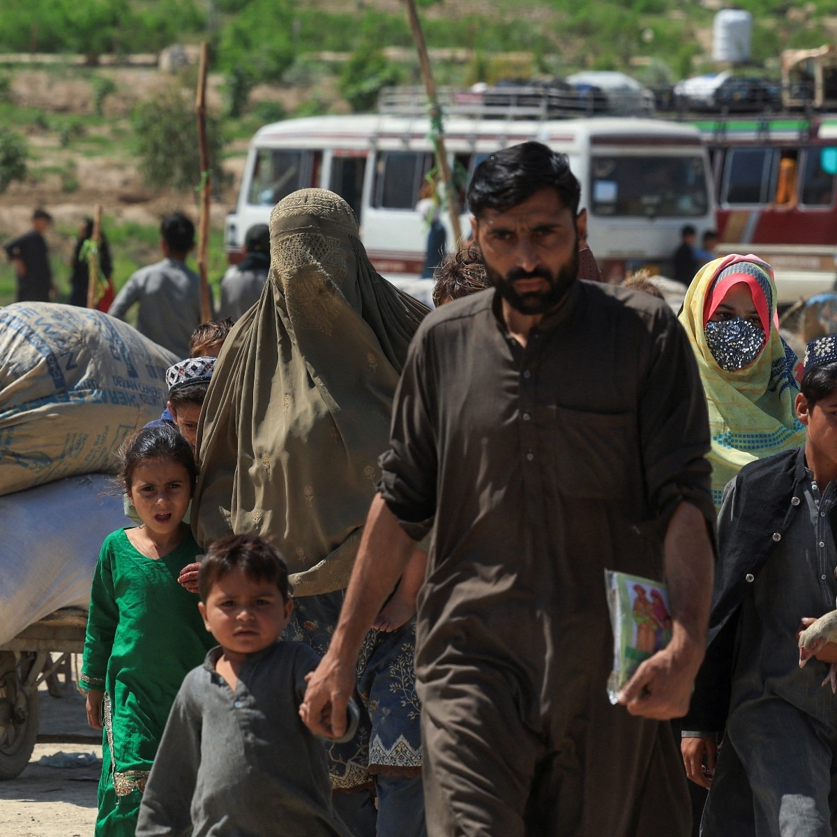 22 killed as Afghan refugee truck falls into ditch after driver falls asleep