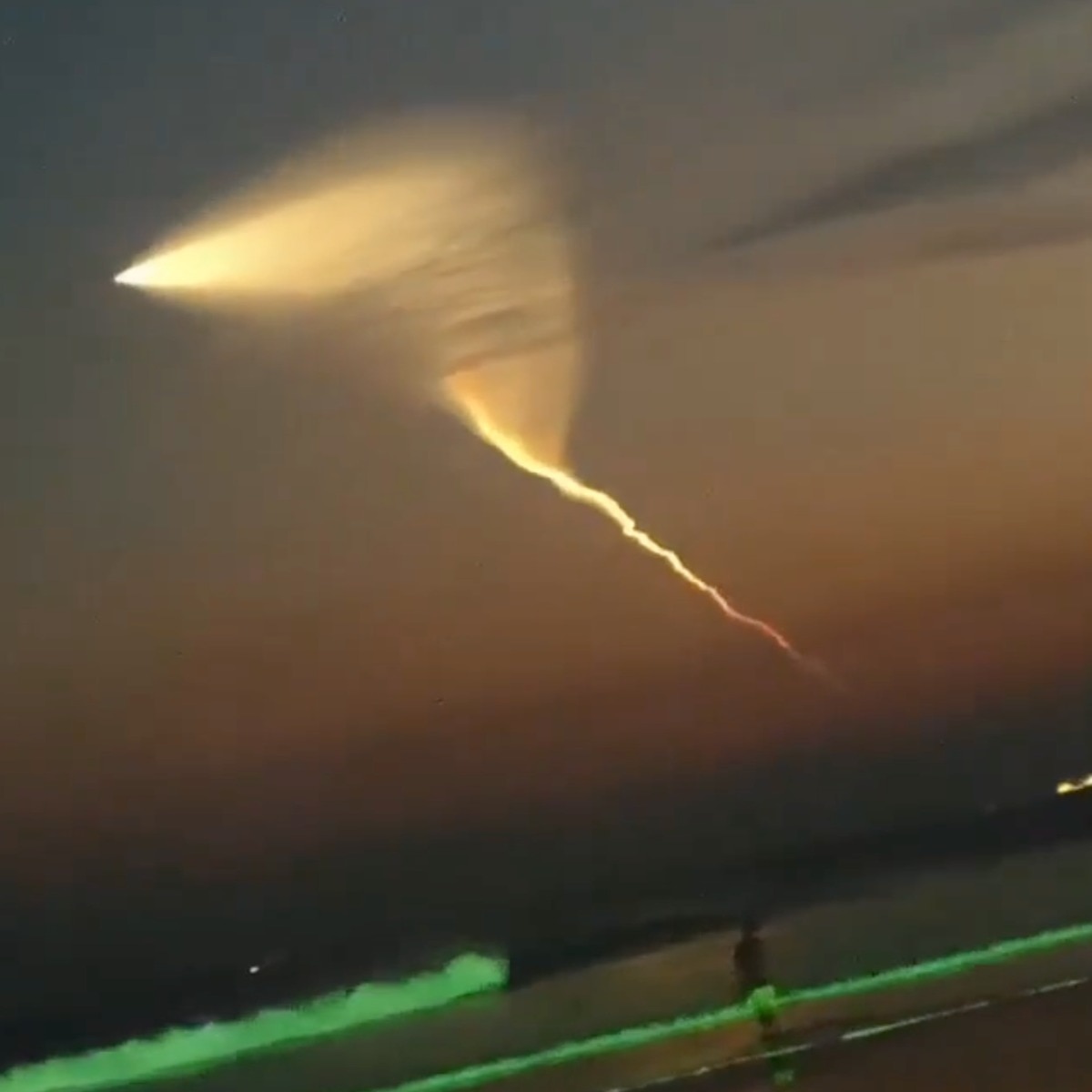 Watch: Fiery trail of India’s Agni missile spotted from Bangladesh beach