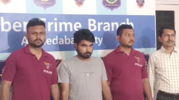Ahmedabad Cyber Crime officials have arrested Rajneesh Bhargava from Bikaner in Rajasthan. (Photo: ITG)