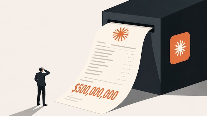 One company reportedly received a $500 million Claude bill in just one month. (Representational image made with AI)
