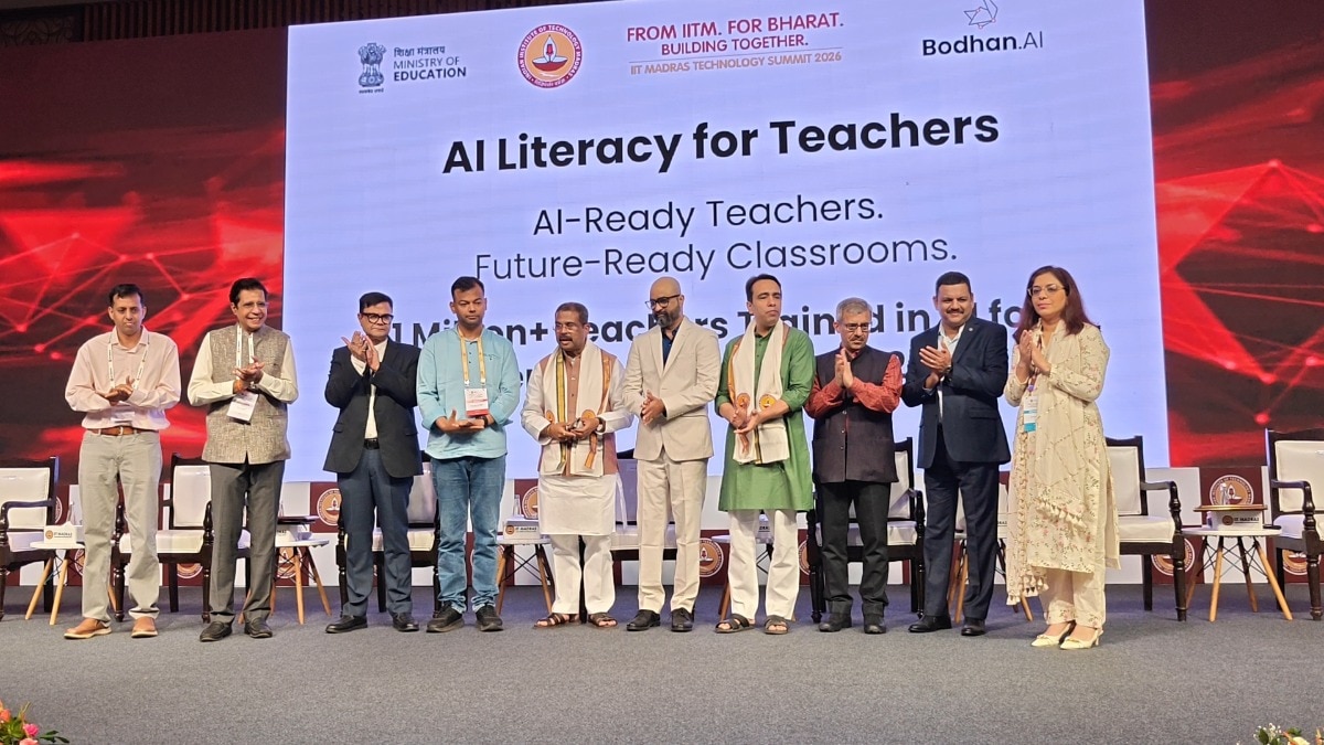 India launches world's largest AI literacy drive to train 1 million teachers by 2027