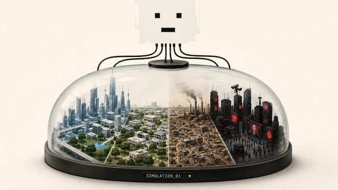 In a new study, researchers put AI models in simulated worlds. (Representational image made with AI)