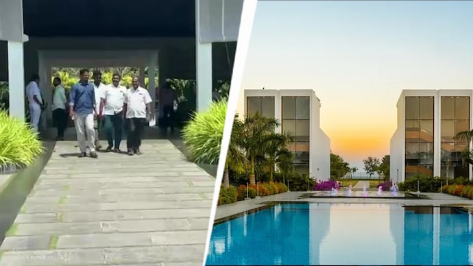 AIADMK MLAs are camping at a luxury resort in Puducherry as party tries to keep together amid Tamil Nadu political turmoil. AIADMK MLAs are camping at a luxury resort in Puducherry as party tries to keep together amid Tamil Nadu political turmoil.