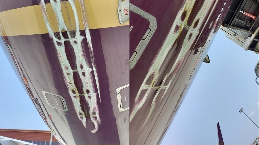 Air India flight from Delhi suffers tail strike during landing at Bengaluru airport