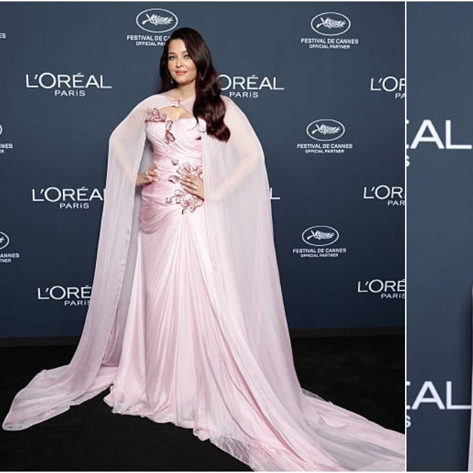 Aishwarya Rai Bachchan's second look from the Cannes Film Festival.