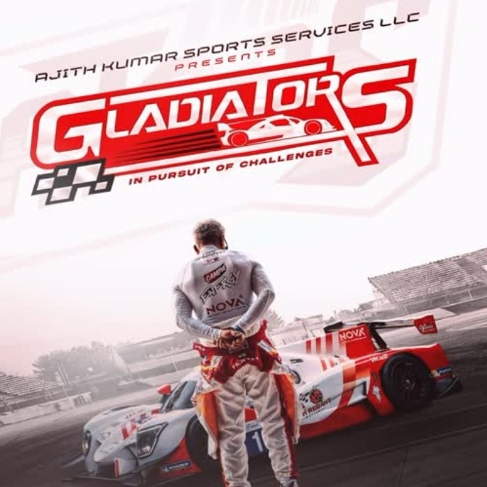 Gladiators: Ajith Kumar's racing film first glimpse out on 55th birthday