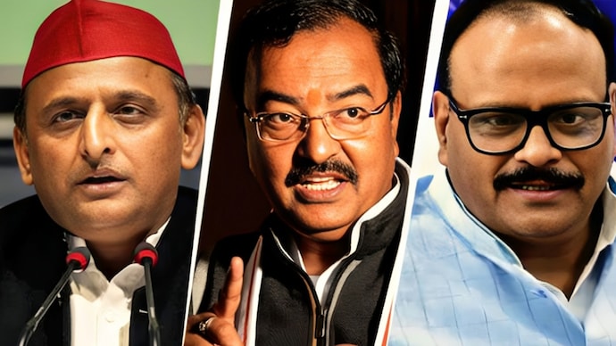 The war of words between the Samajwadi Party chief and the two deputy CMs comes ahead of the 2027 Assembly polls. Akhilesh, Keshav, Pathak