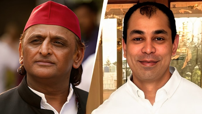 SP chief Akhilesh Yadav (L) said his late half-brother Prateek Yadav (R) focused on his health and business. (Photo: PTI)