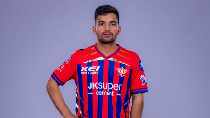 Akshat Raghuwanshi debuts in IPL for LSG (Photo Insta/@raghuwanshiakshat45) Akshat Raghuwanshi