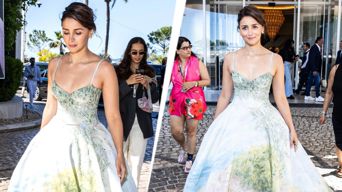 Alia Bhatt stuns in a dreamy dress in Cannes.(Photo: Getty) Alia Bhatt at Cannes 2026