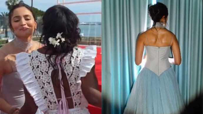 Alia Bhatt in lavender at Cannes 2026 (Credits: Instagram/Alia Bhatt) Alia Bhatt in lavender at Cannes 2026