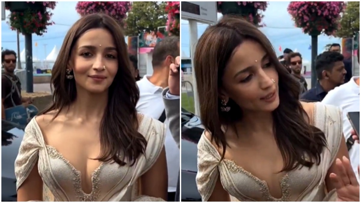 Are you done now?: Visibly irked Alia Bhatt reacts as she gets mobbed at Cannes