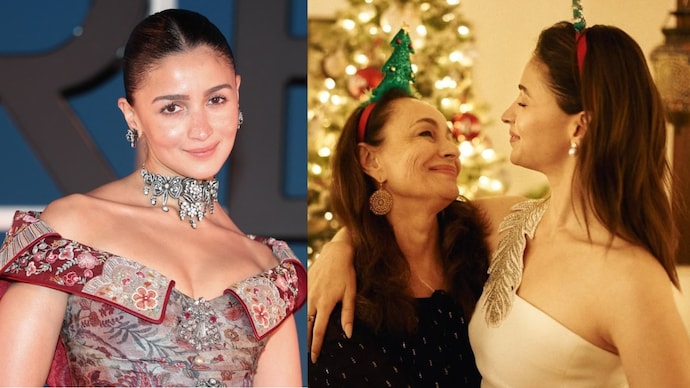 Alia Bhatt during Cannes 2026 (L), with her mother Soni Razdan (Photo: AFP, Instagram) Alia Bhatt's mother Soni Razdan reacts as trolls claim she was ignored at Cannes