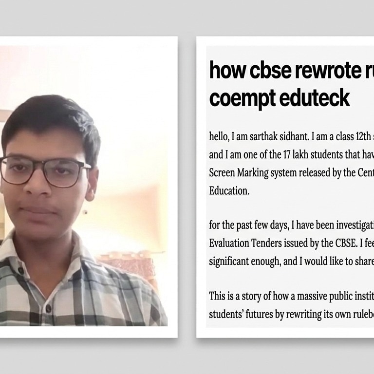 Class 12 student’s blog cites CBSE documents, alleges tender favouritism to Coempt