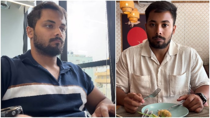 Amazon employee shares how he spends Rs 51,000 monthly for ‘decent life’ in Bengaluru (Photos: Kartik Singh Parihar/Instagram) amazon employee bengaluru cost of living