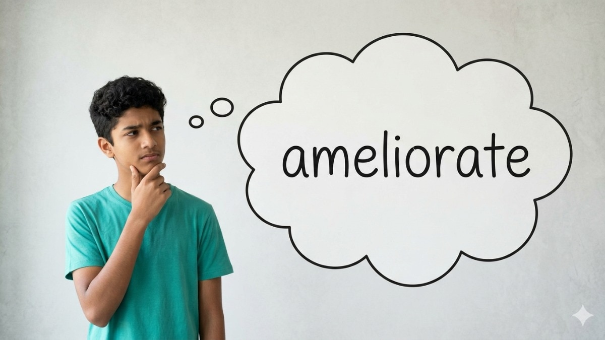 Word of the day: What 'ameliorate' means and how to use it right